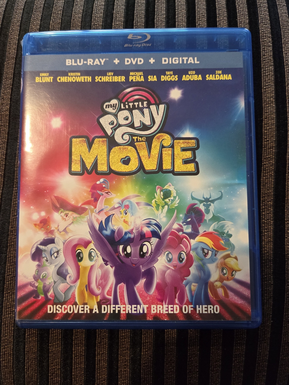 My Little Pony The Movie Blu-ray + DVD + Digital